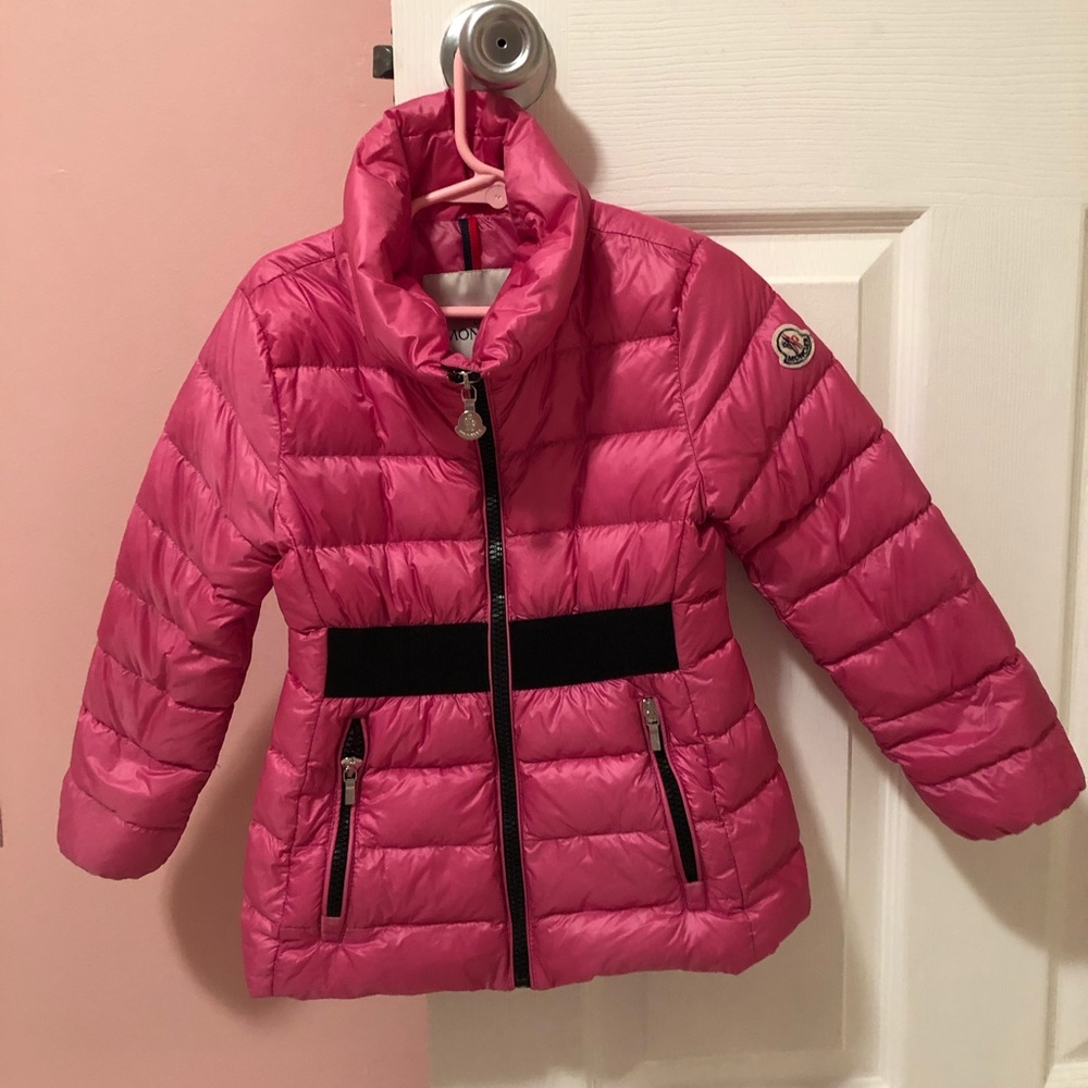 Moncler children puffer coat. Size 4Y.